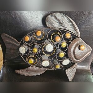 Decorative Metal Fish Wall Art